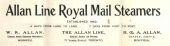 Allan Line Royal Mail Steamers, 1887